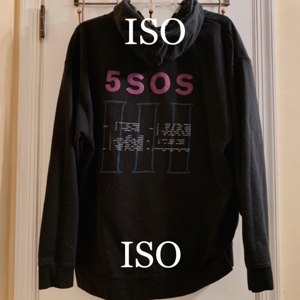 5 seconds of summer (5SOS 3) MYT Tour hoodie